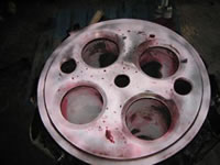 MHI 52/55A Cylinder Cover, Badly Damaged 